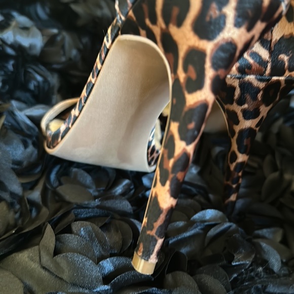 "Slim & fab leopard high heels, gently used. Roar with style." - Picture 3 of 5